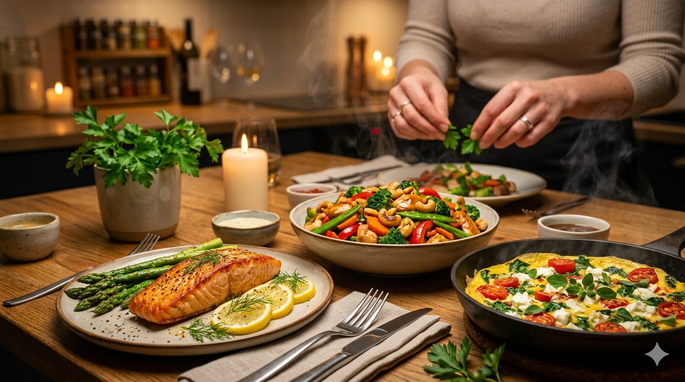 10 rețete de cină sănătoase