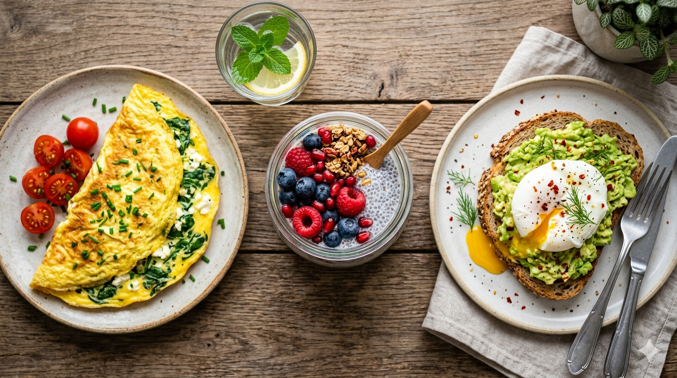 10 rețete simple și sănătoase de mic dejun
