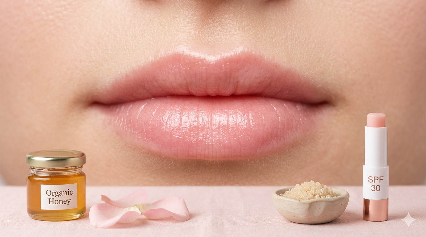 Îngrijirea buzelor crăpate și hiperpigmentate