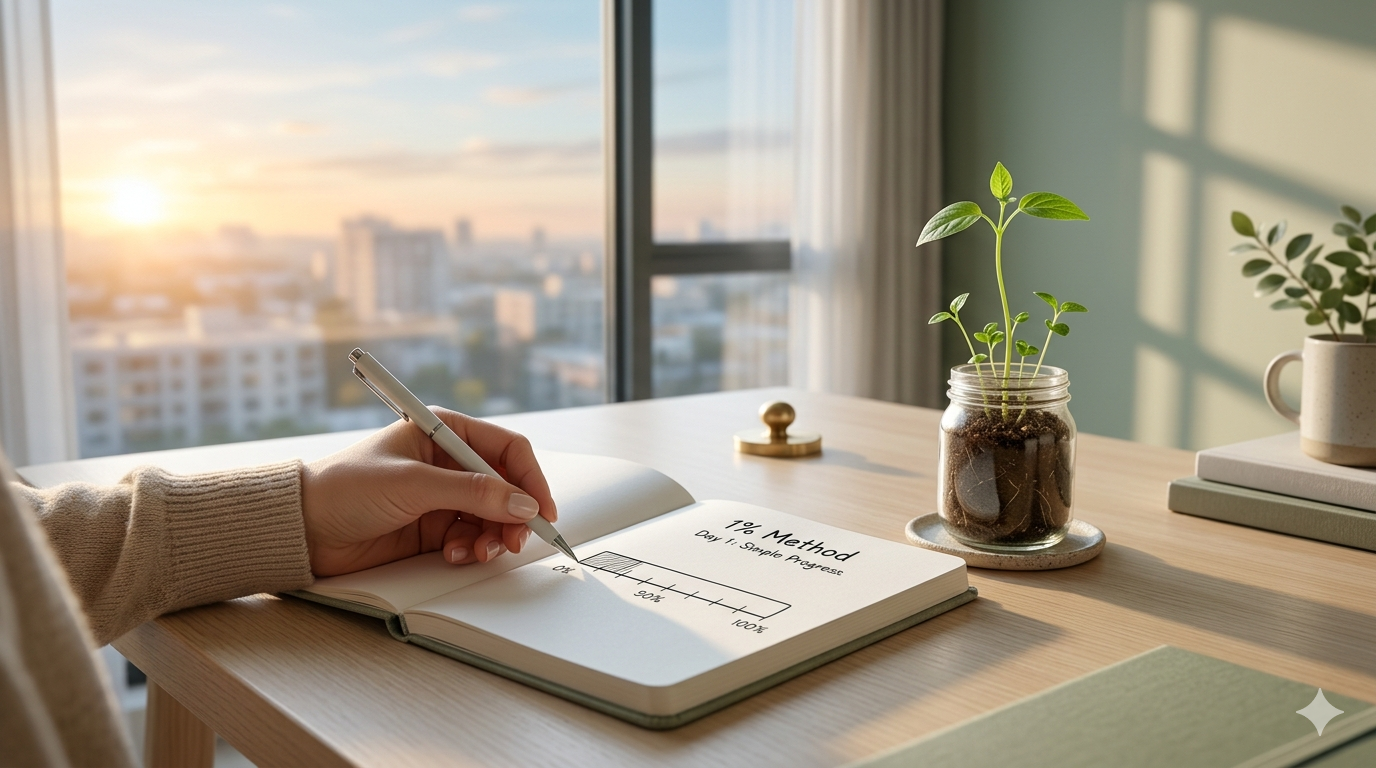 Obiceiuri de 1% care îți schimbă viața