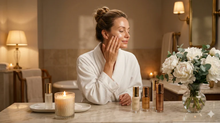 Rutina de seară de skincare care te ajută să te trezești cu ten luminos