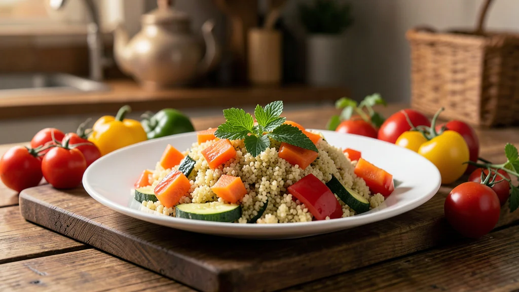Reteta Cuscus Cu Legume