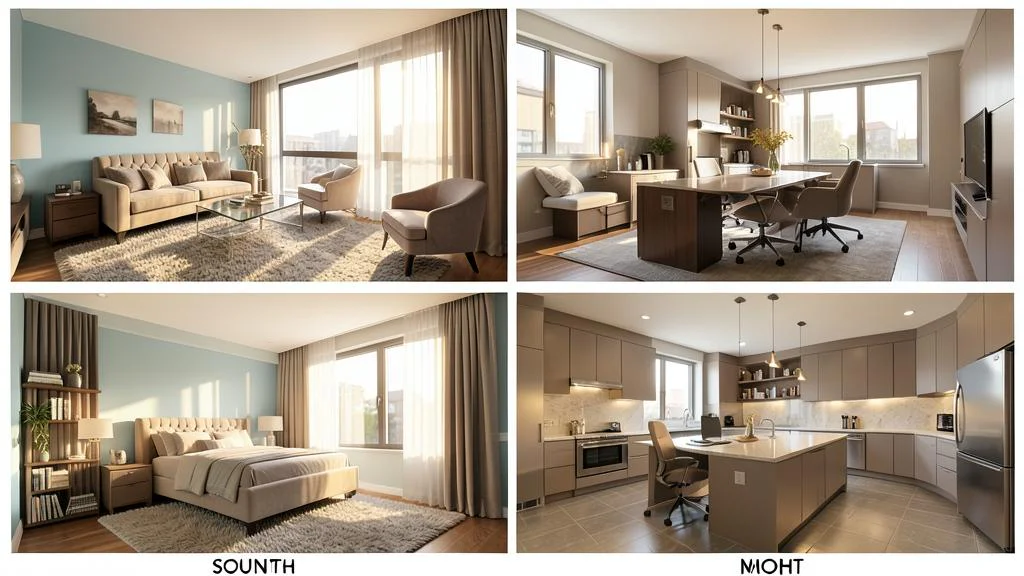 care este cea mai buna orientare a unui apartament